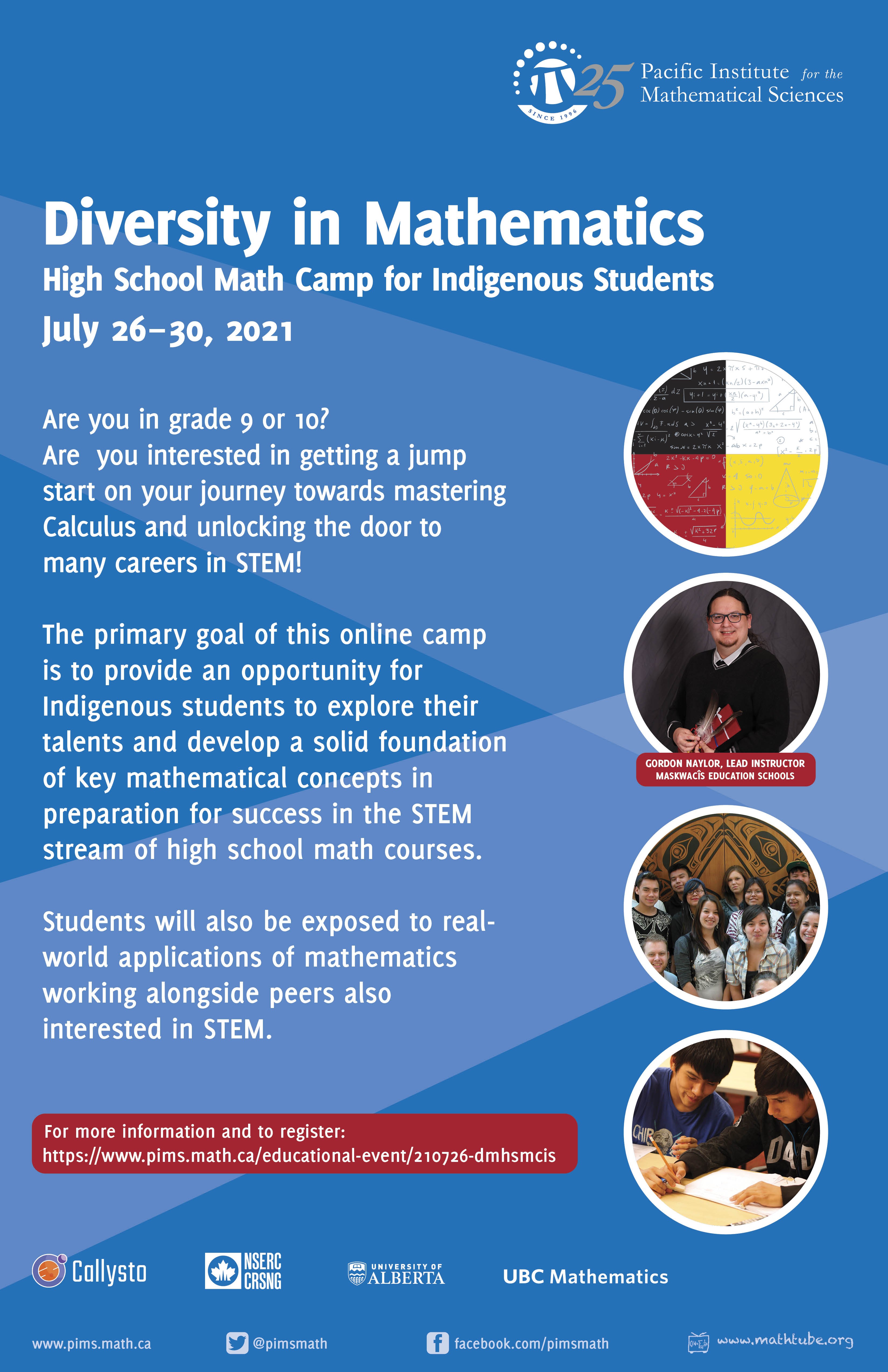 Diversity in Math - Indigenous Summer Camp