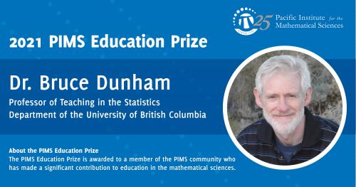 BruceDunham 2021 Education Prize Recipient