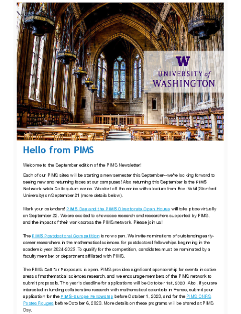 PIMS Connection - September 2023
