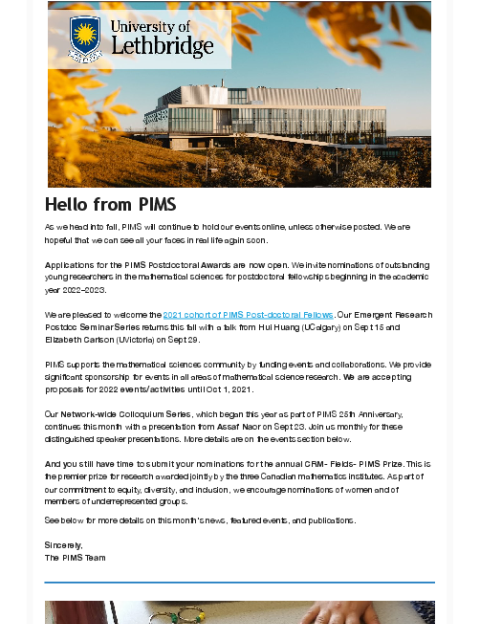 PIMS Connection - September 2021