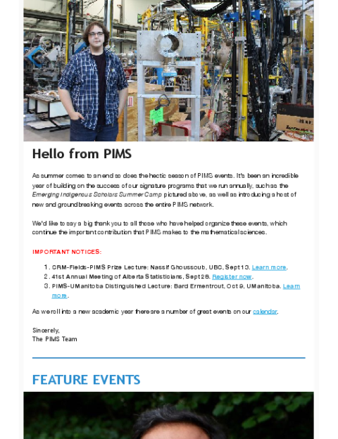 PIMS Connection - September 2019