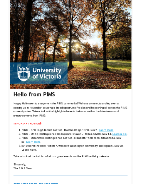 PIMS Connection - November 2019