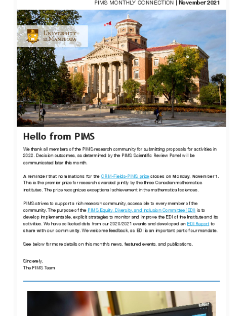 PIMS Connection - November 2021