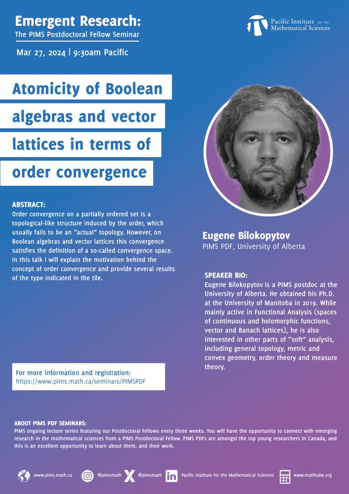 Eugene Bilokopytov-PIMS PDF Poster