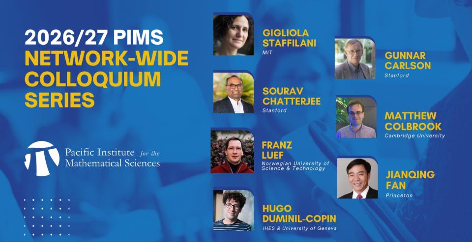 2026/27 Network-Wide Colloquium